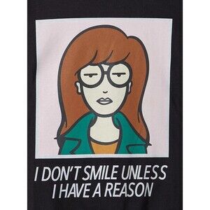 NWT Torrid x Daria Smile Cotton Classic Fit Crew Neck Size 5 / 28 Plus (AS IS)